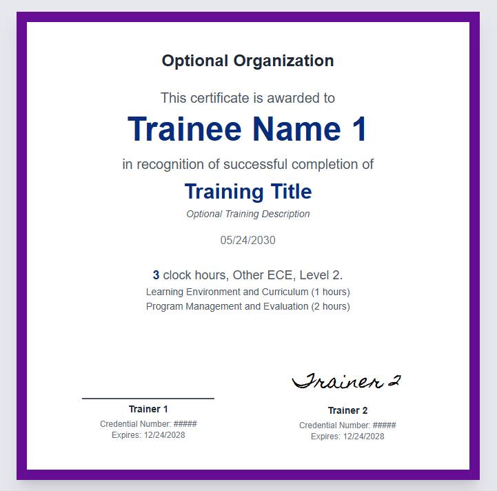 Certificate Maker