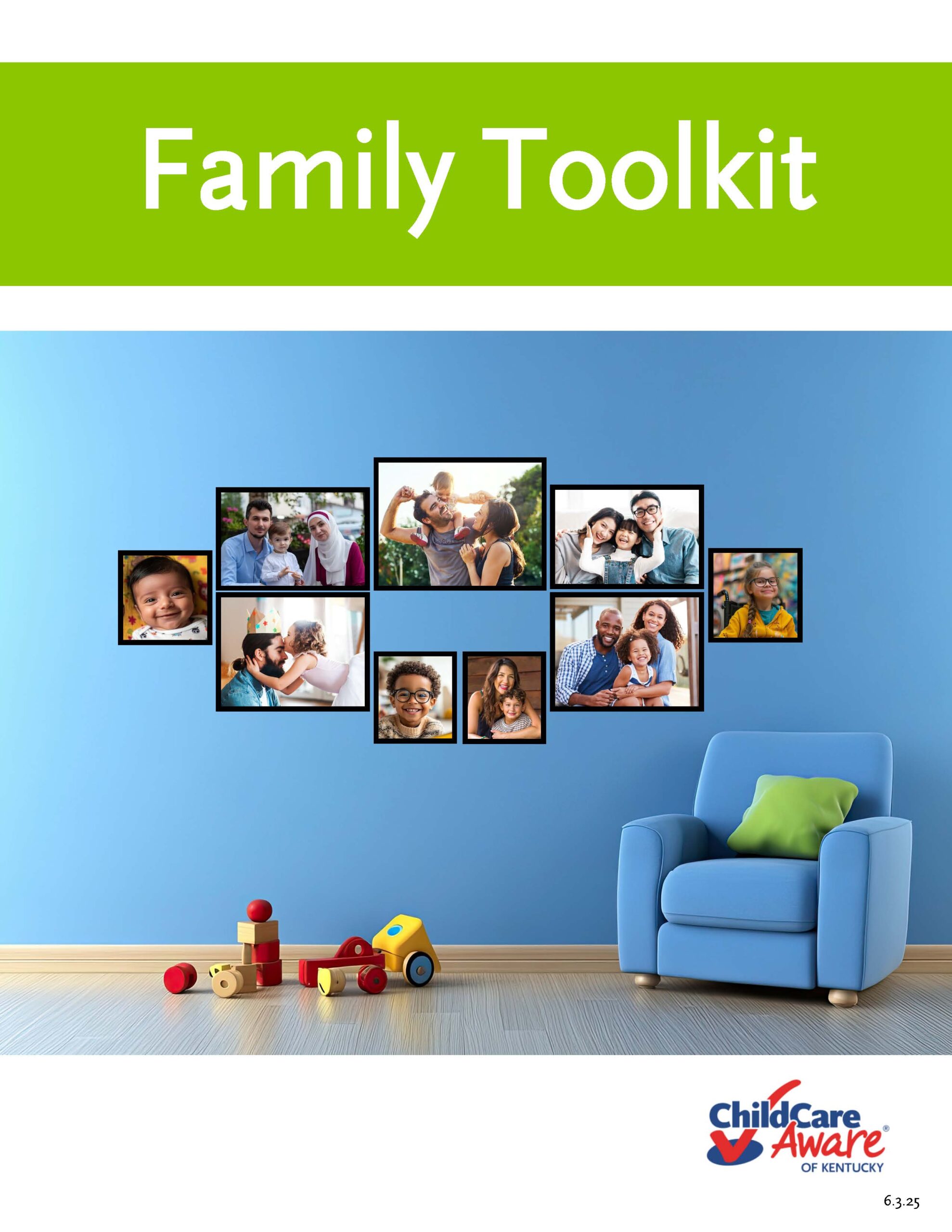 The cover page of the Family Toolkit.